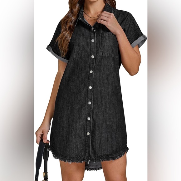 NWT luvamia Denim Dress - Picture 5 of 9